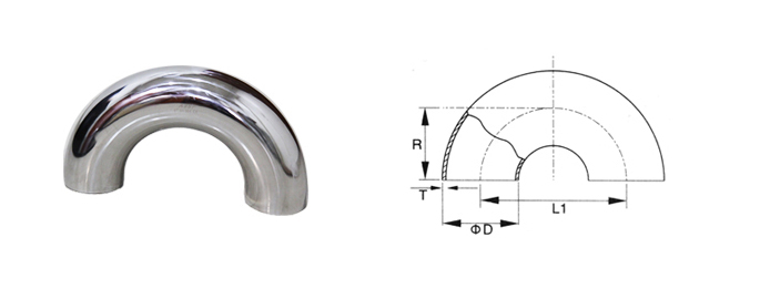 180 deg elbow